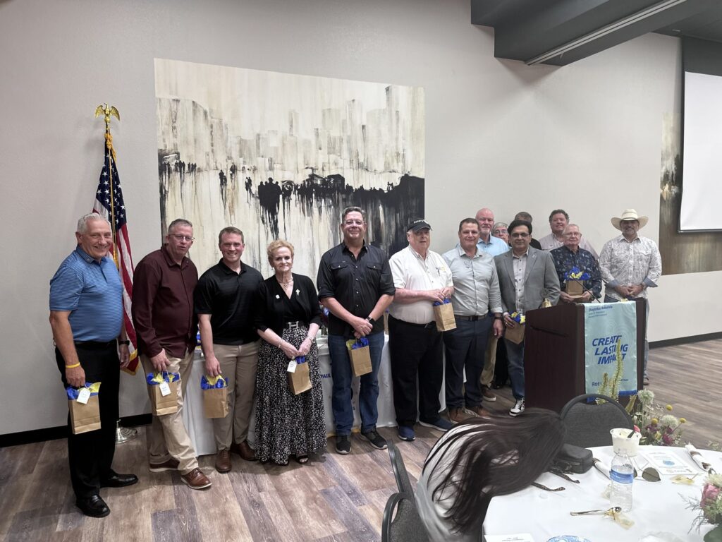 Arlington Sunrise Rotary 2026–2027 changeover banquet
