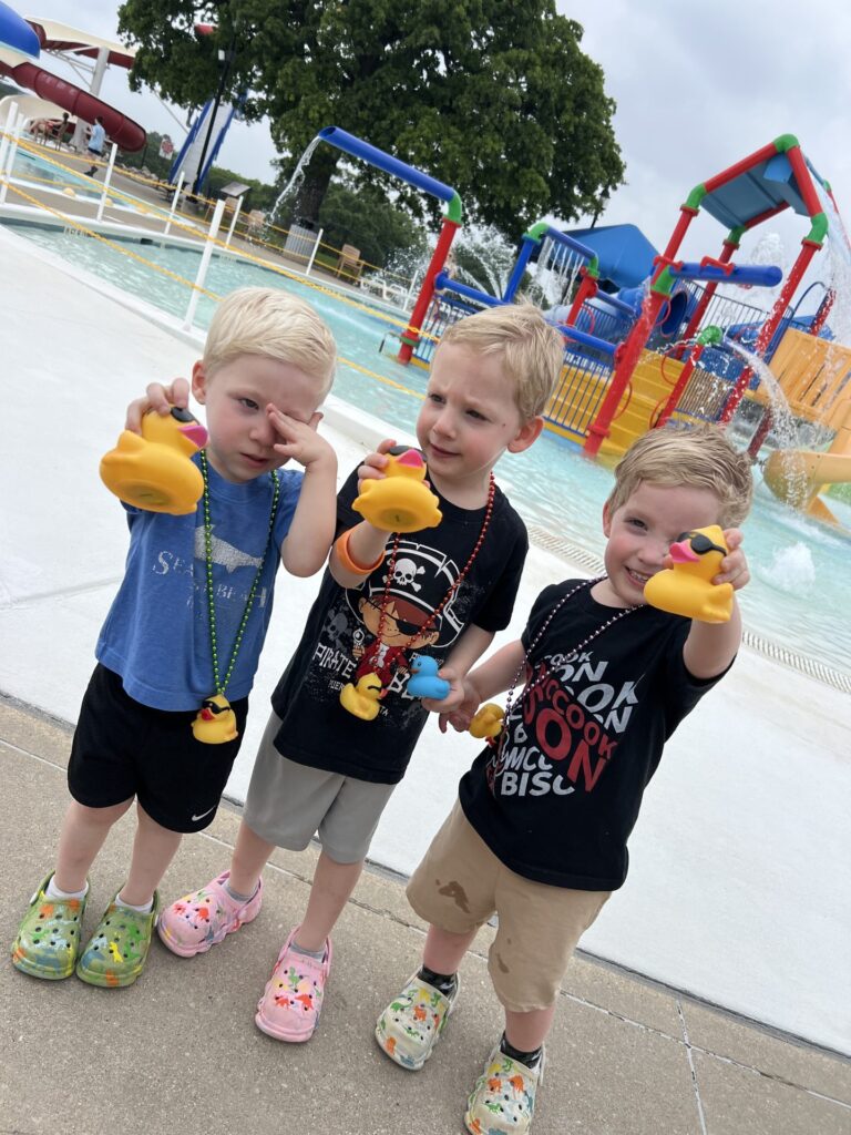 Arlington Sunrise Rotary rubber duck race, April 2026