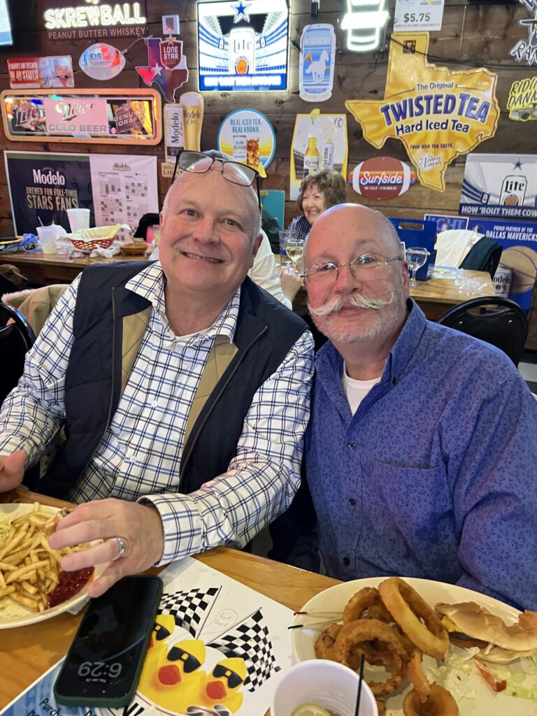 Arlington Sunrise Rotary members at an evening social, January 2026