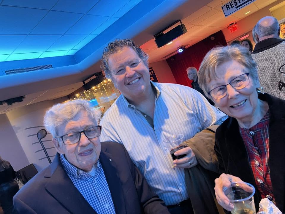 Arlington Sunrise Rotarians enjoy the club holiday party