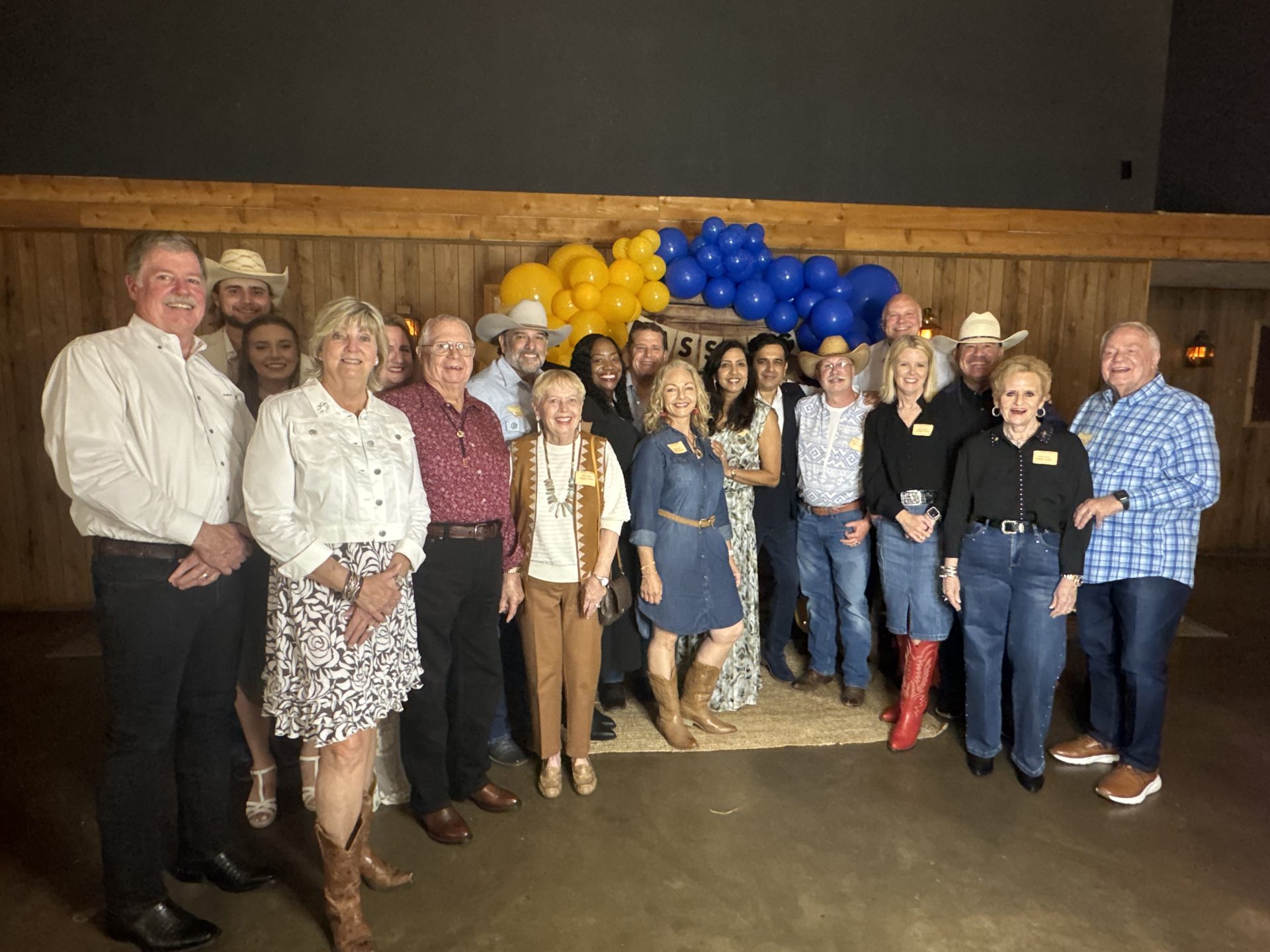 Arlington Sunrise Rotary members at the Passing the Reins celebration, June 2026