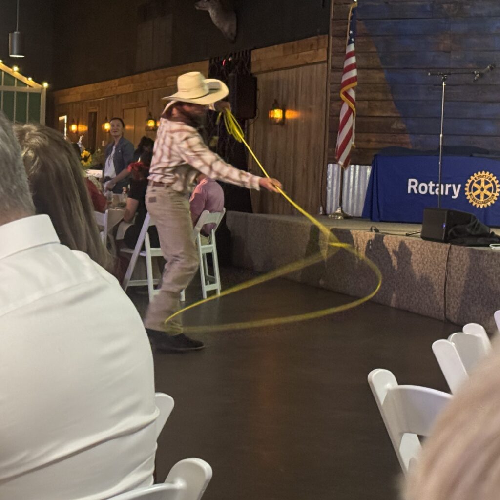 Arlington Sunrise Rotary members at the Passing the Reins celebration, June 2026
